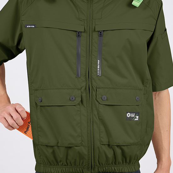 【予約受付中】シンメンエスエアー半袖05661服のみ商品画像5