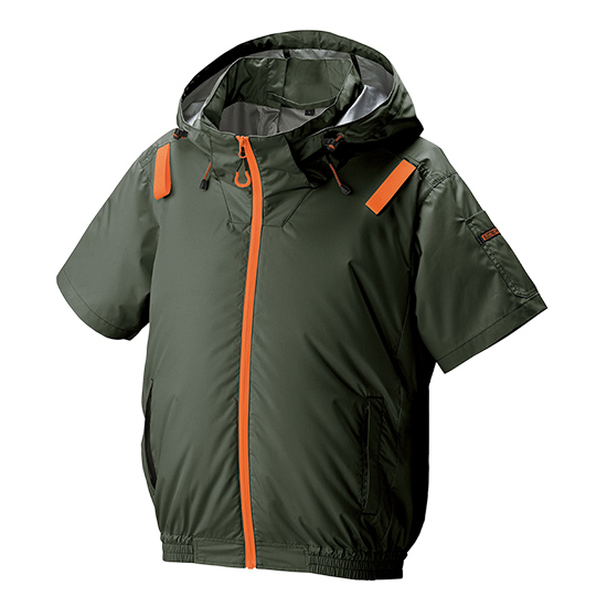 【予約受付中】アタックベース空調風神服半袖2245（ペルチェ・バッテリー付き）商品画像22
