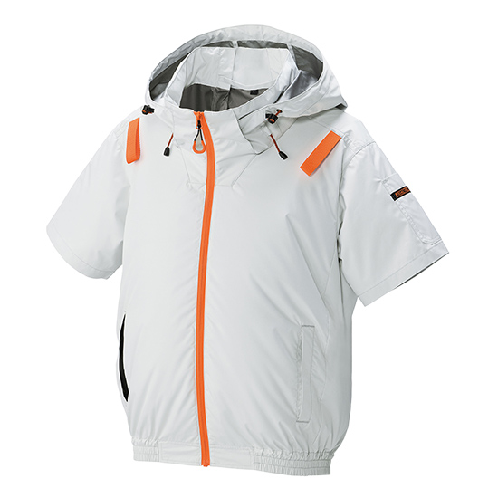 【予約受付中】アタックベース空調風神服半袖2245（ペルチェ・バッテリー付き）商品画像23