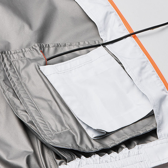 【予約受付中】アタックベース空調風神服半袖2245（ペルチェ・バッテリー付き）商品画像14