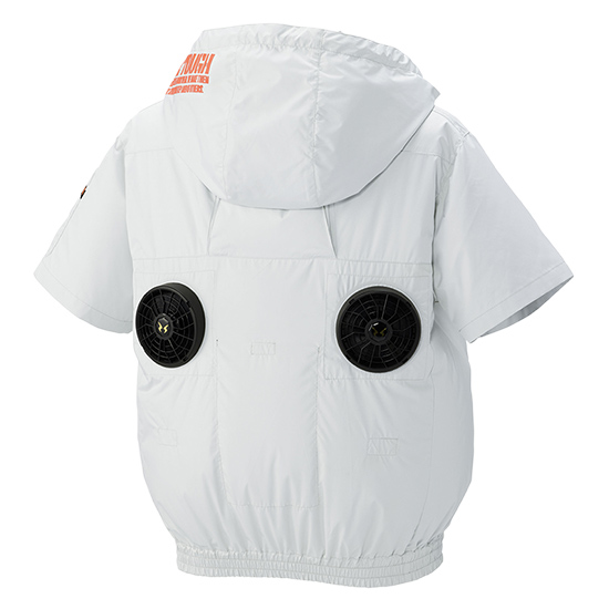【予約受付中】アタックベース空調風神服半袖2245（ペルチェ・バッテリー付き）商品画像5