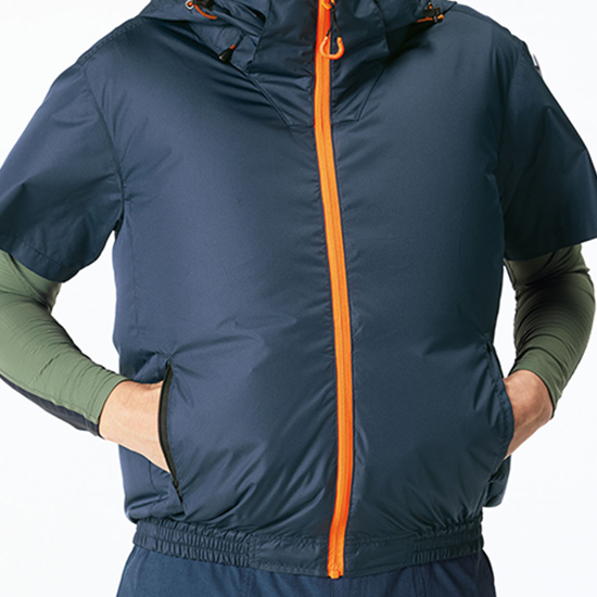 【予約受付中】アタックベース空調風神服半袖2245（ペルチェ・バッテリー付き）商品画像9