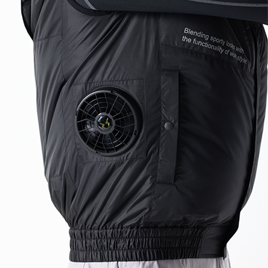 【予約受付中】アタックベース空調風神服ベスト2440服のみ商品画像11