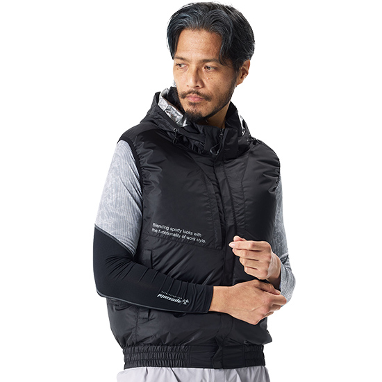 【予約受付中】アタックベース空調風神服ベスト2440服のみ商品画像2