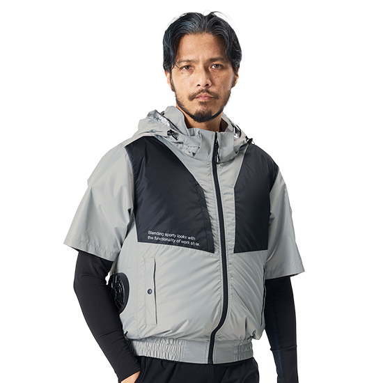 【予約受付中】アタックベース空調風神服半袖2445服のみ商品画像2