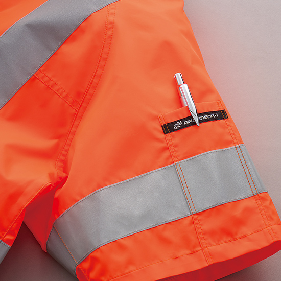 クロダルマエアーセンサー1 高視認半袖268921服のみ商品画像13