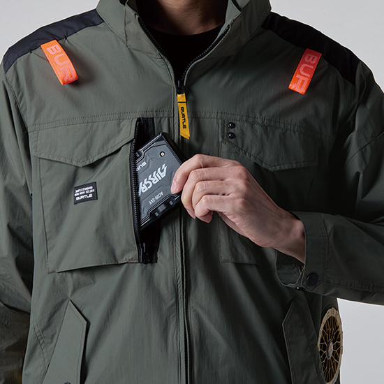 バートルエアークラフト半袖AC1156服のみ商品画像10