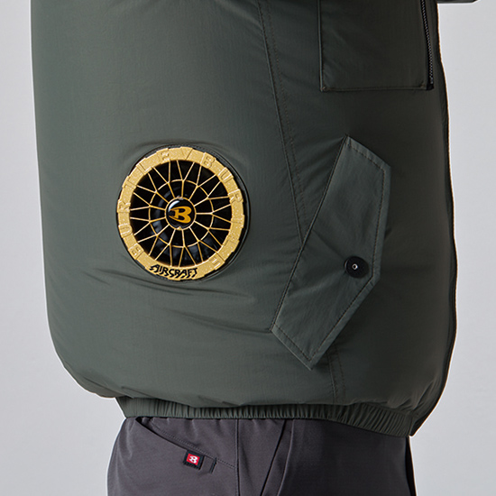 バートルエアークラフト半袖AC1156服のみ商品画像8