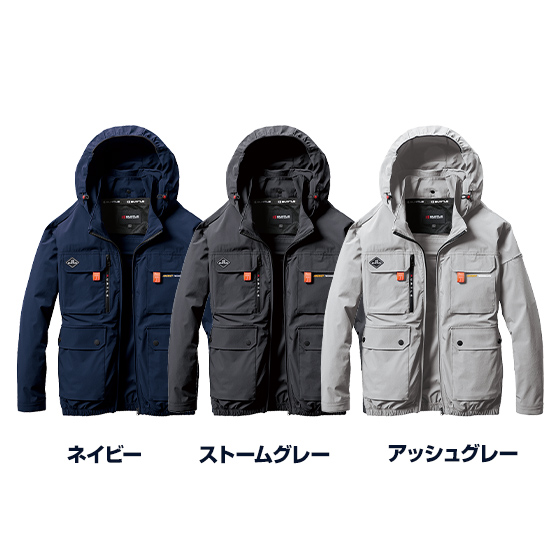 バートルエアークラフト長袖AC2031ファンバッテリーセット商品画像3