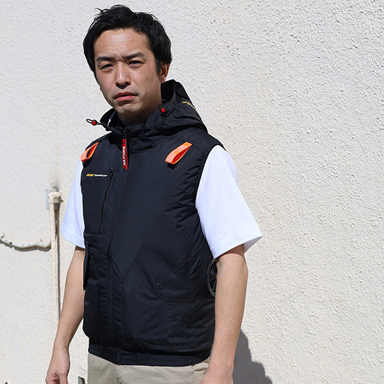 【予約受付中】バートルエアークラフトベストAC2074服のみ商品画像4
