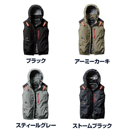 バートルエアークラフトベストAC2084ファンバッテリーセット商品画像5