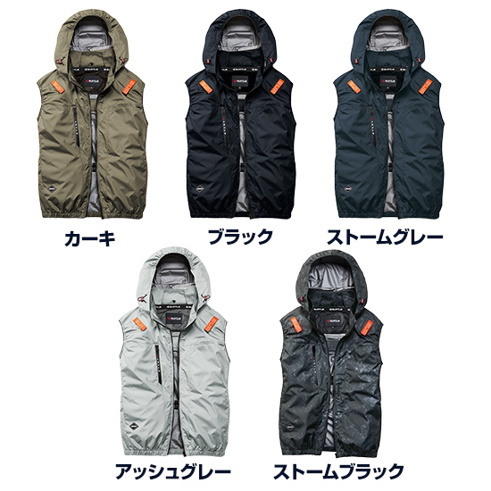 【予約受付中】バートルエアークラフトベストAC2094服のみ商品画像2