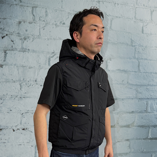 【予約受付中】バートルエアークラフトベストAC2104服のみ商品画像4