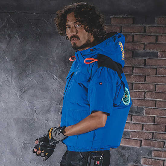 【予約受付中】バートルエアークラフト半袖AC2106服のみ商品画像2