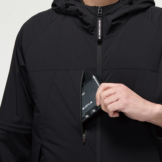 【予約受付中】バートルエアークラフト長袖AC2121服のみ商品画像7