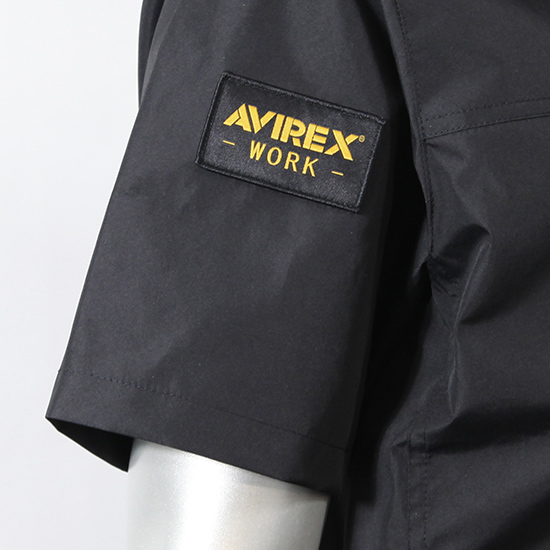 【予約受付中】クロダルマAVIREX ワーク半袖ブルゾン AV413服のみ商品画像8