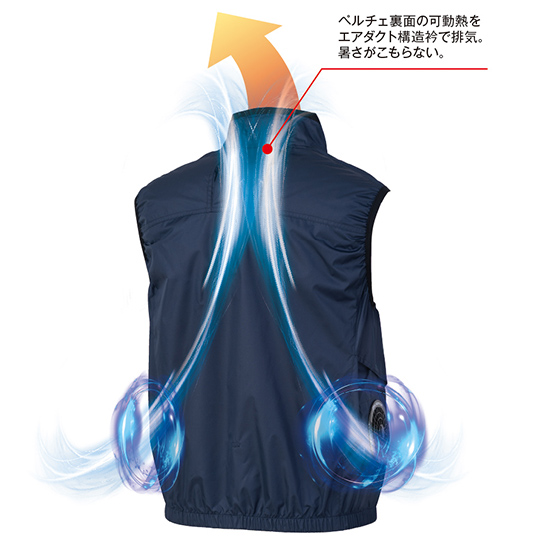 コーコスボルトクール半袖G-2030服のみ商品画像6