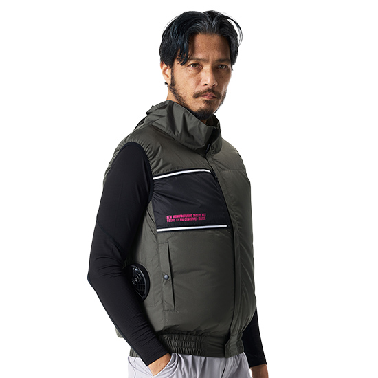【予約受付中】アタックベース空調風神服ベスト8700ファンバッテリーセット商品画像2