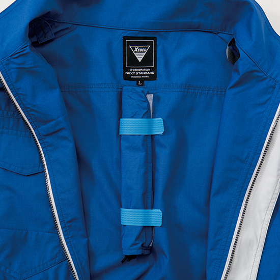 ジーベック空調服®半袖XE98107ファンバッテリーセット商品画像18