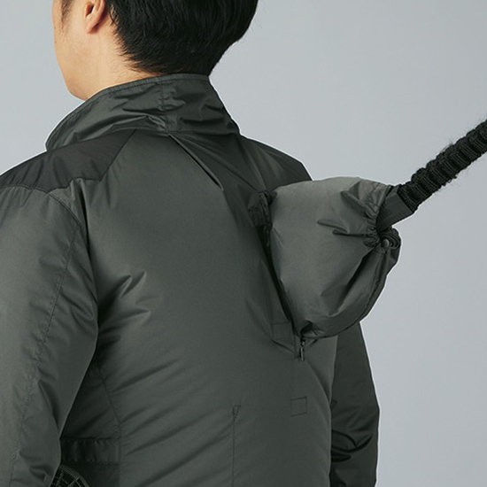 【6月上旬ごろ入荷予定】自重堂ジードラゴン空調服®ベスト74350ファンバッテリーセット商品画像13