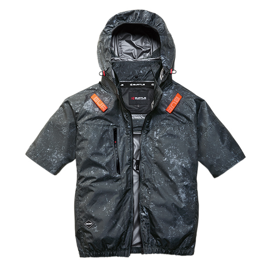 【予約受付中】バートルエアークラフト半袖AC2096HBファンバッテリーセット商品画像21