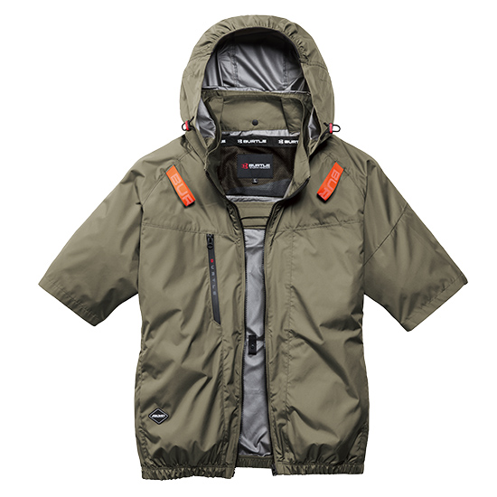 【予約受付中】バートルエアークラフト半袖AC2096HBファンバッテリーセット商品画像17