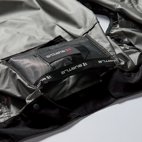 【予約受付中】バートルエアークラフト半袖AC2096HBファンバッテリーセット商品画像15