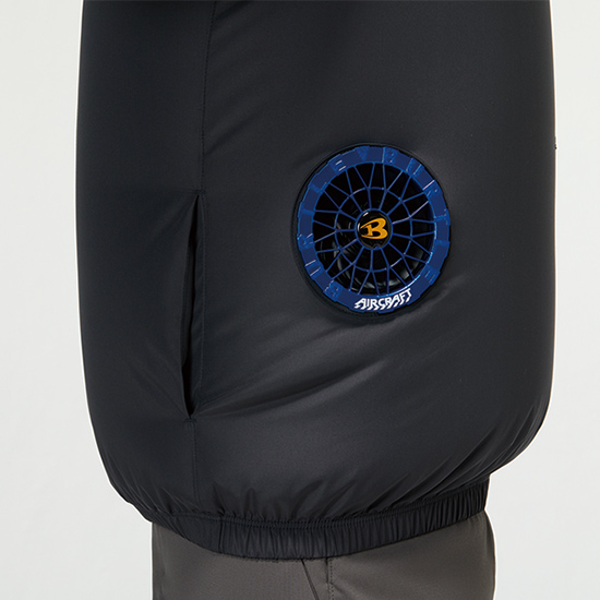 【予約受付中】バートルエアークラフト長袖AC2091ファンバッテリーセット商品画像11