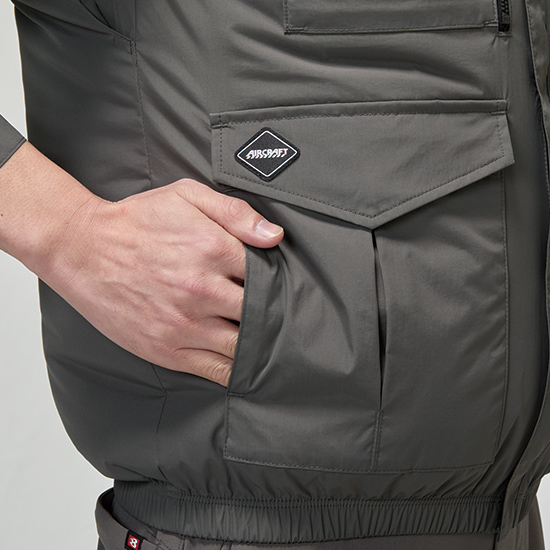 【予約受付中】バートルエアークラフトベストAC2104ファンバッテリーセット商品画像14