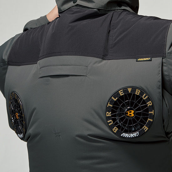 【予約受付中】バートルエアークラフトベストAC2104ファンバッテリーセット商品画像11