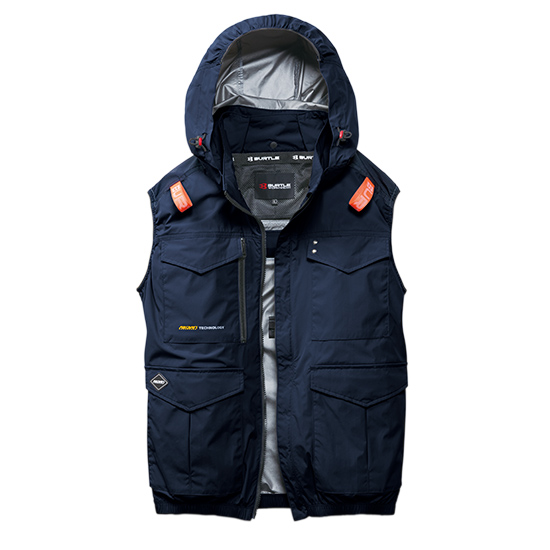 【予約受付中】バートルエアークラフトベストAC2104ファンバッテリーセット商品画像19