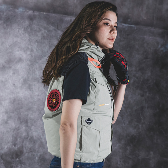 【予約受付中】バートルエアークラフトベストAC2104ファンバッテリーセット商品画像3