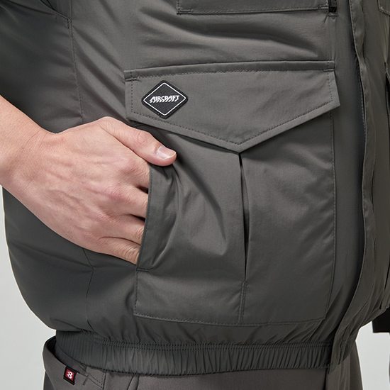 【予約受付中】バートルエアークラフト半袖AC2106ファンバッテリーセット商品画像13