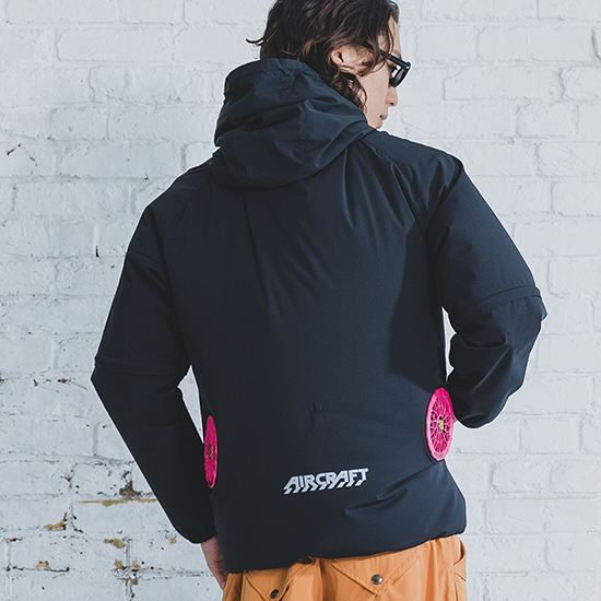 【予約受付中】バートルエアークラフト長袖AC2121ファンバッテリーセット商品画像3