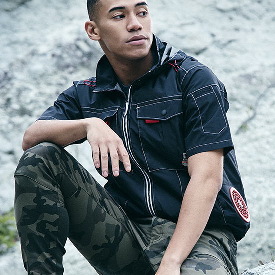 村上被服鳳凰半袖V1217ファンバッテリーセット商品画像3