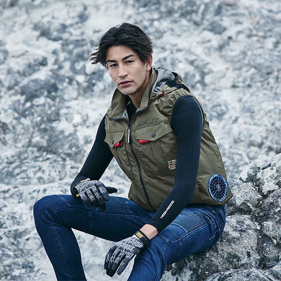 【予約受付中】村上被服鳳凰ベストV1219ファンバッテリーセット商品画像2