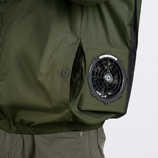 【予約受付中】シンメンエスエアー長袖05640ファンバッテリーセット商品画像4