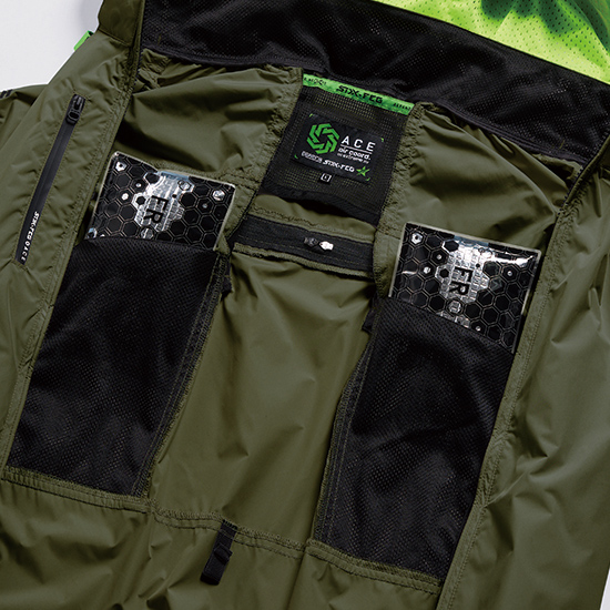 【予約受付中】シンメンエスエアー長袖05640ファンバッテリーセット商品画像8