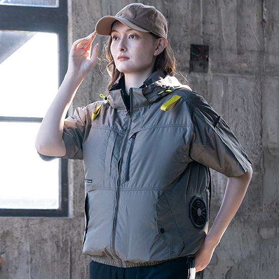 【予約受付中】シンメンエスエアー半袖05651ファンバッテリーセット商品画像2