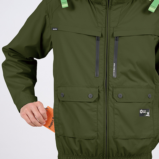 【予約受付中】シンメンエスエアー長袖05660ファンバッテリー商品画像5