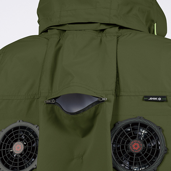 【予約受付中】シンメンエスエアー長袖05660ファンバッテリー商品画像8