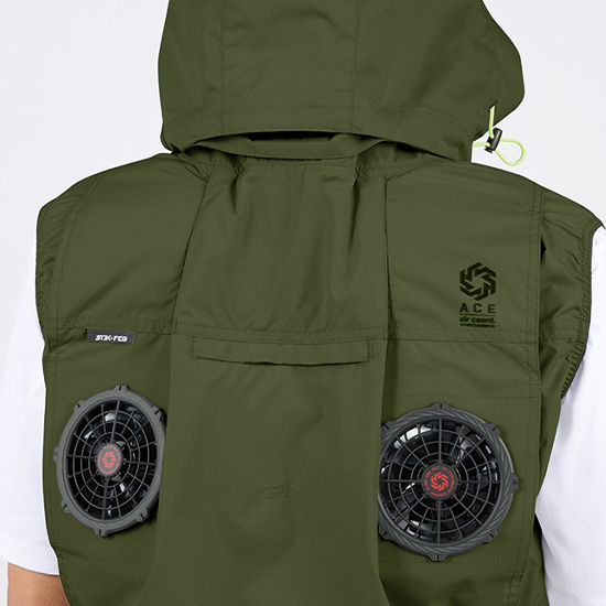 【予約受付中】シンメンエスエアーベスト05662ファンバッテリーセット商品画像8