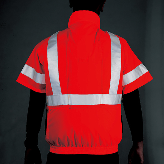 【予約受付中】クロダルマエアーセンサー1 高視認半袖268921ファンバッテリーセット商品画像5