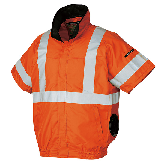 【予約受付中】クロダルマエアーセンサー1 高視認半袖268921ファンバッテリーセット商品画像17