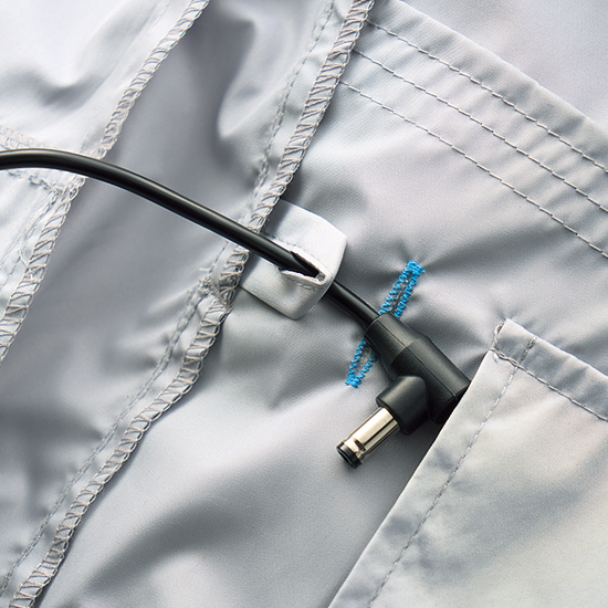 【予約受付中】クロダルマエアーセンサー1 長袖258981ファンバッテリーセット商品画像7