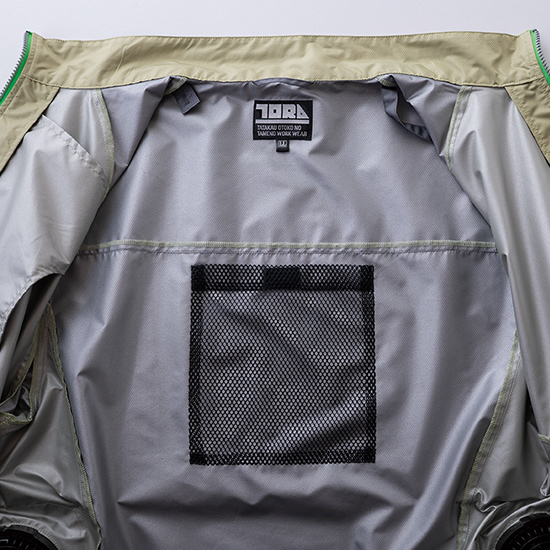 【予約受付中】寅壱空調服®半袖1084-116ファンバッテリーセット商品画像5