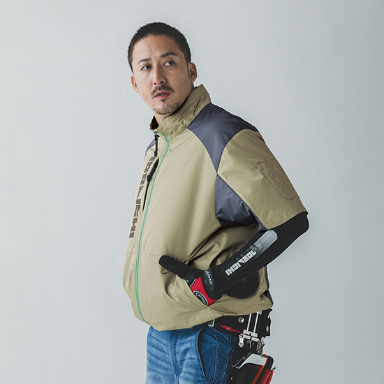 【予約受付中】寅壱空調服®半袖1084-116ファンバッテリーセット商品画像2