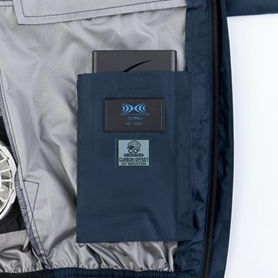 ジーベック空調服®ベストXE98039ファンバッテリーセット商品画像9