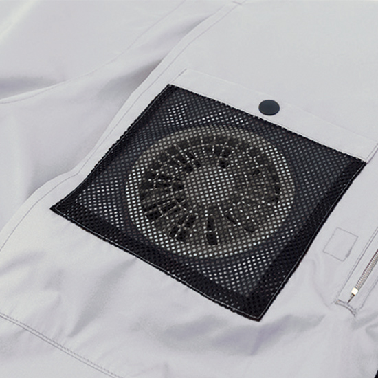 【予約受付中】ジーベック空調服®半袖XE98108ファンバッテリーセット商品画像13
