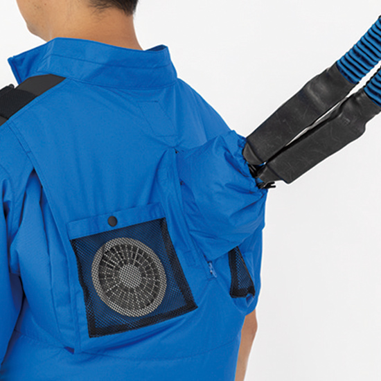 【予約受付中】ジーベック空調服®半袖XE98108ファンバッテリーセット商品画像18